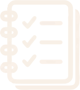 Ícone de Caderneta com Checklist | Instituto Sofia