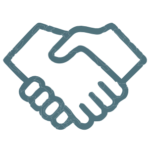 Ícone de Parceria e Colaboração | Instituto Sofia