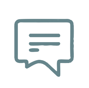 Ícone de Comunicação e Diálogo | Instituto Sofia