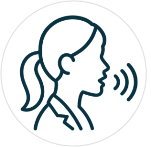 Ícone de Fonoaudiologia | Instituto Sofia